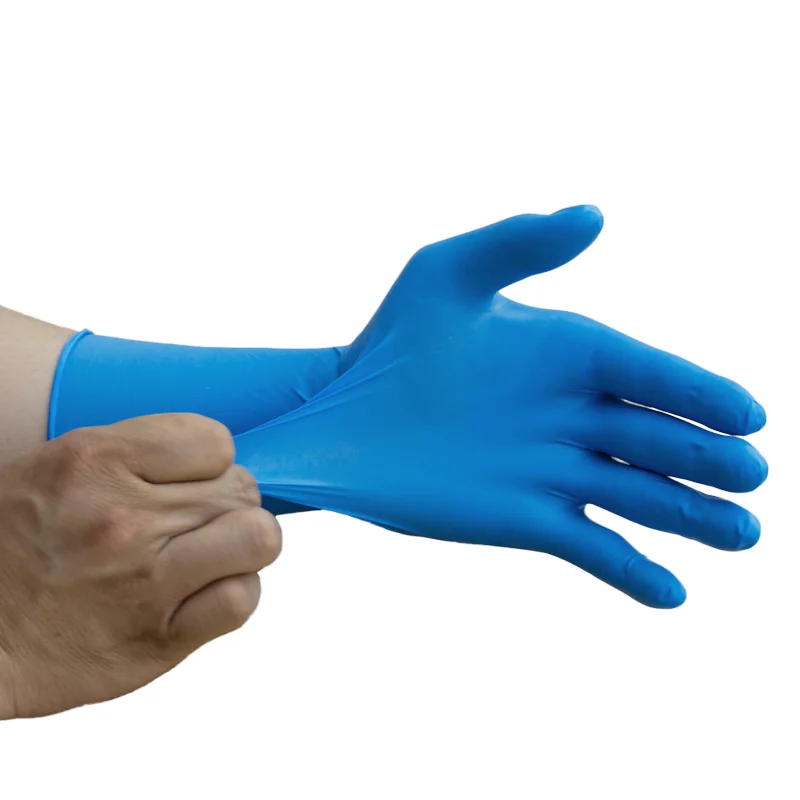Rotterdam Spot Nitrile Gloves Cindy WhatsApp: +8619921231139  Box of Blue Nitrile Gloves Cleaning Gloves