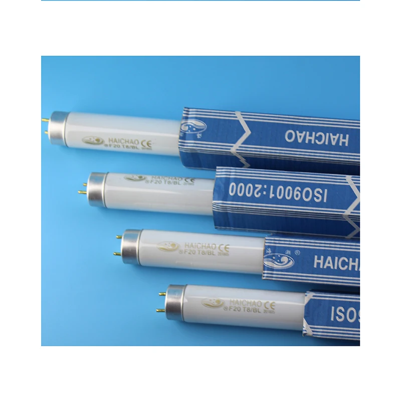 CHINA CE ROHS T8 15W F15T8 LED UVA BL Mosquito Insect Lamp HAIHONG HAICHAO Fluorescent lamp black light blue
