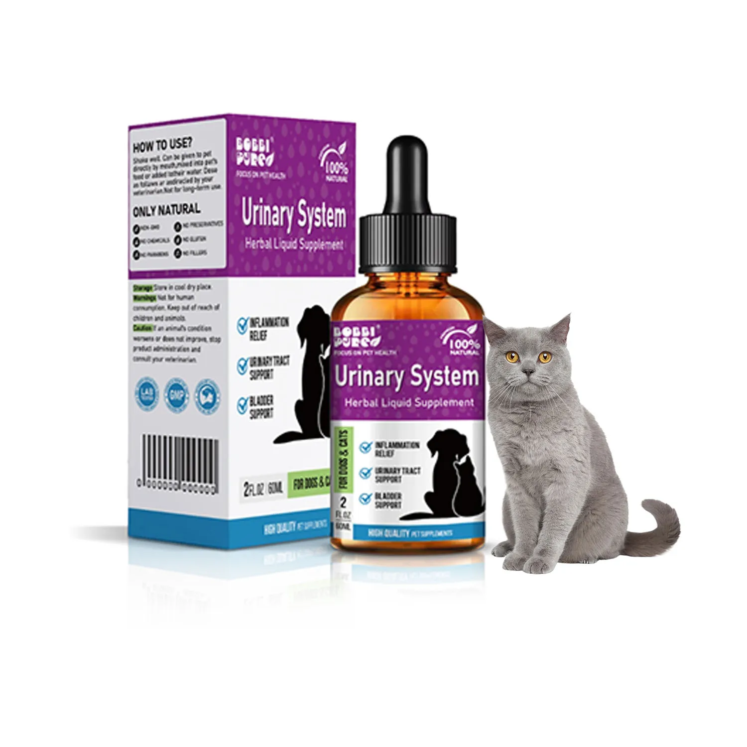 Добавки для ухода за домашними животными поддержка почек капля мочевой жидкости уменьшают воспаление снимают боль