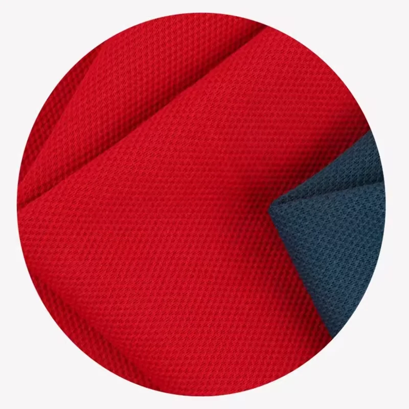 2024 High quality Plain Dyed Guaranteed Quality 96% Polyester 4% Spandex Air Layer Pique Fabric For Garment