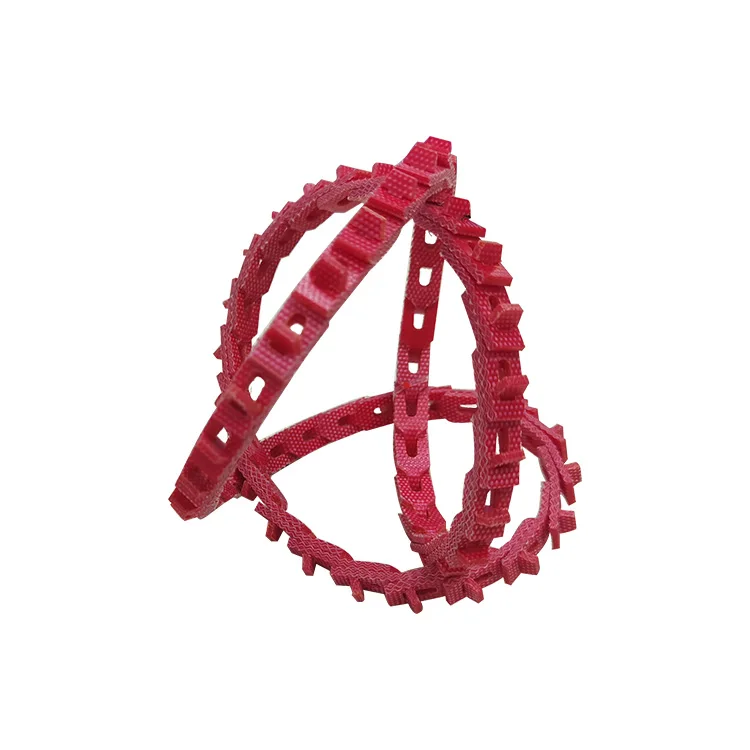 Wholesale Industrial Red Pu Twist Link V Belt