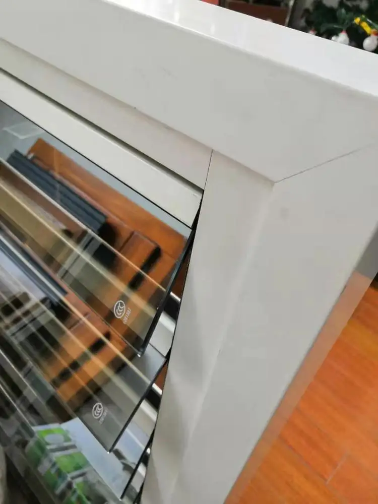 Новый стиль, алюминиевые высококачественные стеклянные жалюзи