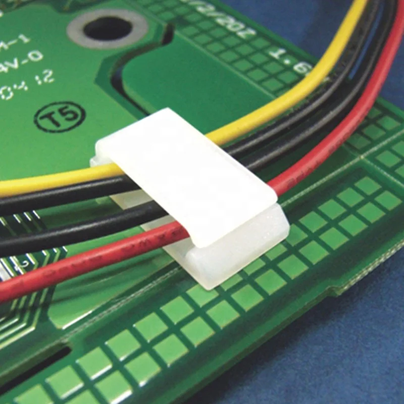 Plastic Cable Clips Fixer Fastener Organizer Holder or  Electric Wire Cable rod to cable clamps