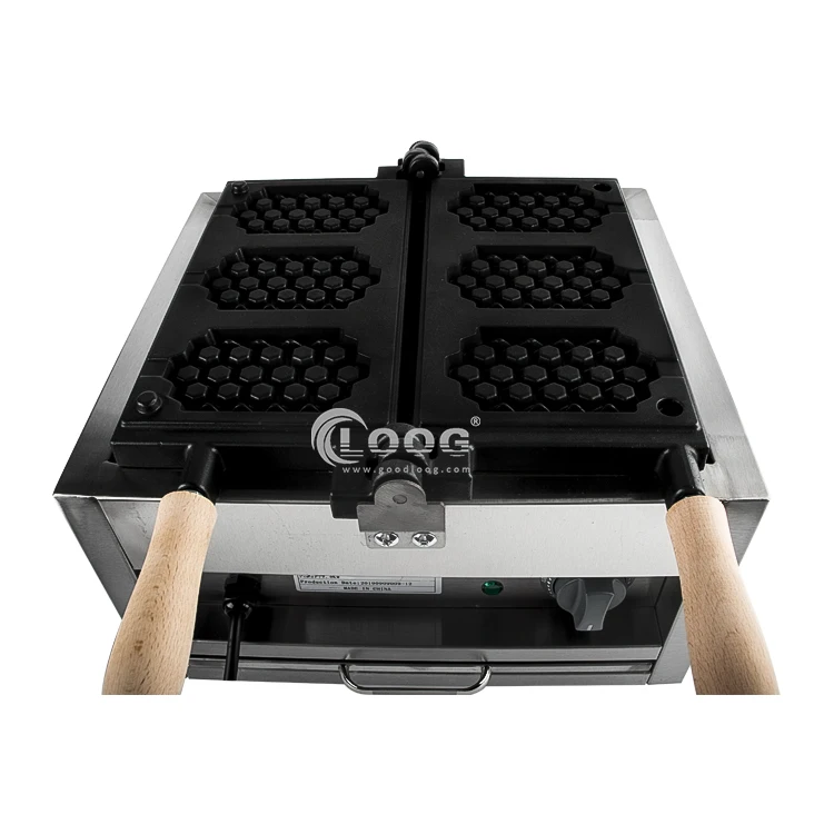 Commercial Kitchen Equipment Manufacturer Electric Waffle Stick Baker Machine Honeycomb Shaped Waffle Maker