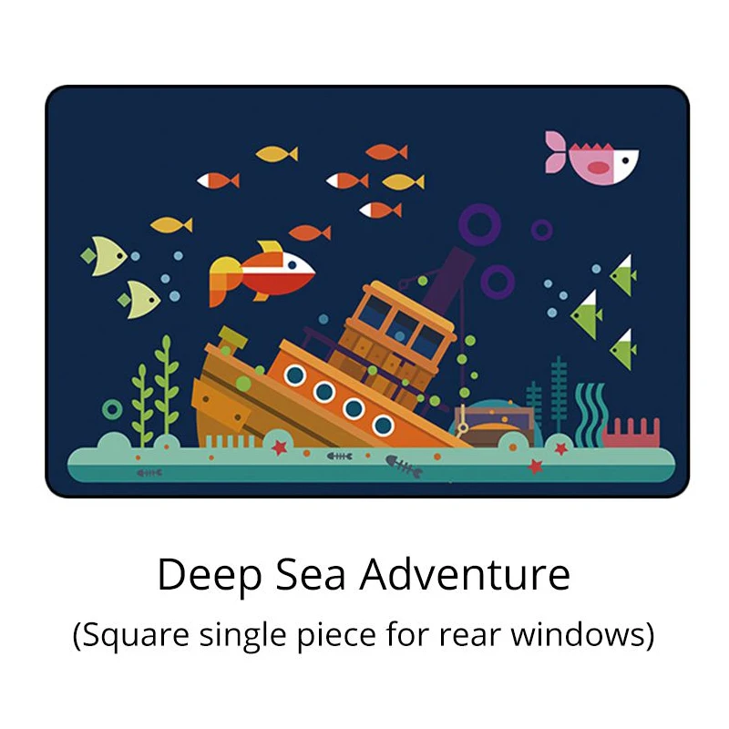 
Window Curtain Magnetic shade Cartoon Magnetic Sunscreen Car Sun Protection Window Curtain Summer Adjustable Sunscreen Sun Shade 