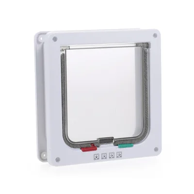 
Factory Direct Sale Small Plastic Cat Pet Flat Gate Door 
