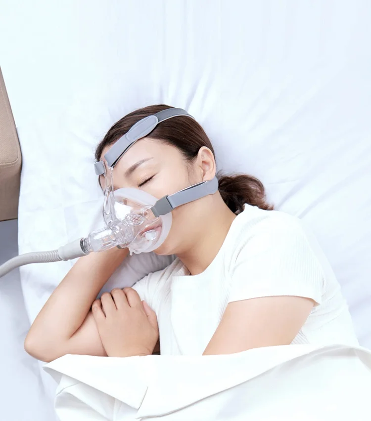 OSAHS Respirtory Care Auto CPAP BiPAP Mask Nasal Snoring Mask SAS Sleep Apnea Syndrome Full Face Masks For Ventilators