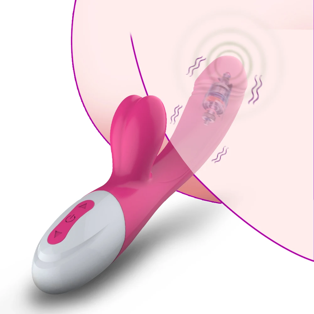 Hot Style G Spot Women Pussy Massager Adult Sex Toys Cheap Silicone Rabbit Dildo Vaginal Electric Vibrator For Women Sex Toy