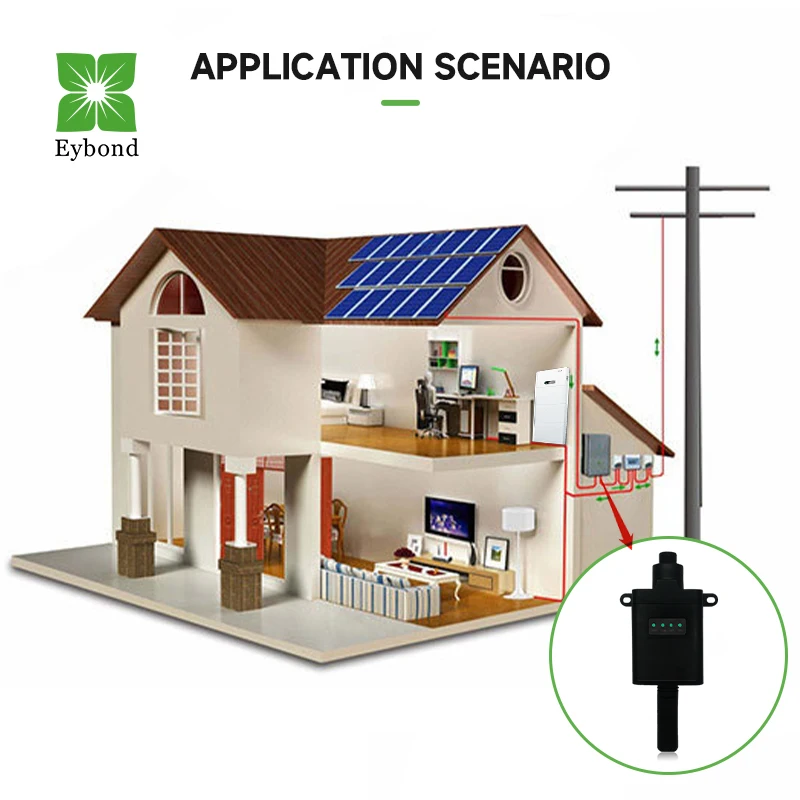 Eybond 4G+Bluetooth RS-485 IP65 Wireless Network Monitoring Inverter Wireless Encryption Dog Plug Professional Edition