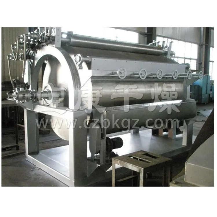 Baokang Specialized industrial infant double drum food drum dryer oatmeal scraper drum dryer