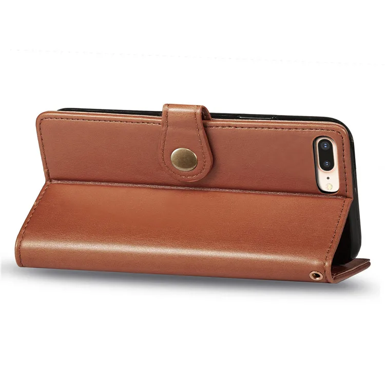 Leather Case For iphone7/8plus Cover Case Flip Wallet Mobile Phone smart case