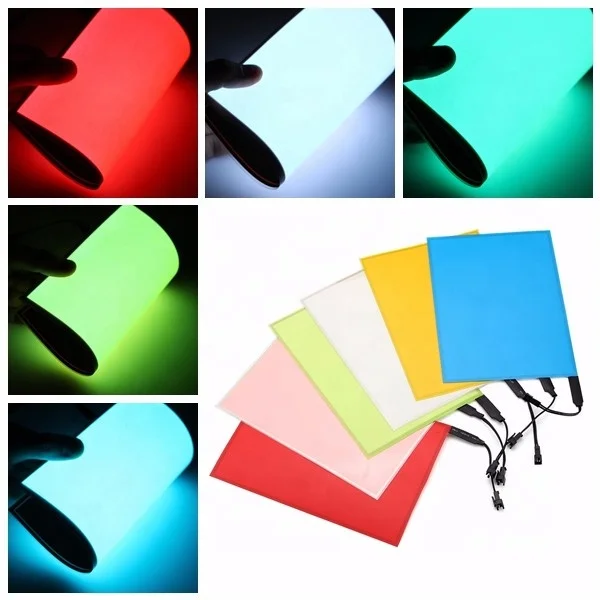 Flexible El Backlight Board Sheet with A3 and A2 Sizes for Advedrtising