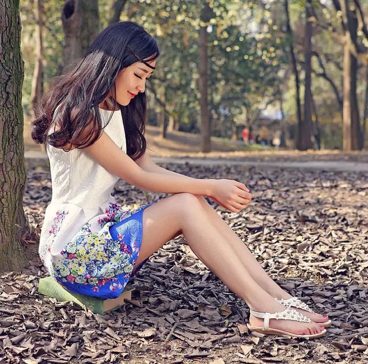 2020 clear sandals flat Boho style woman sandals shoes summer flat