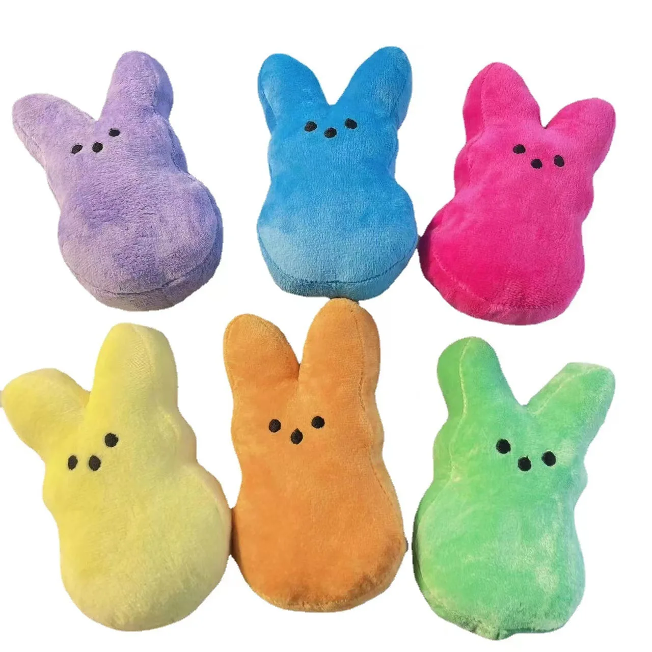 2023 New Peeps rabbit Easter shaggy rabbit doll electric hot product PEEPS plush cute doll girls toys wholesale