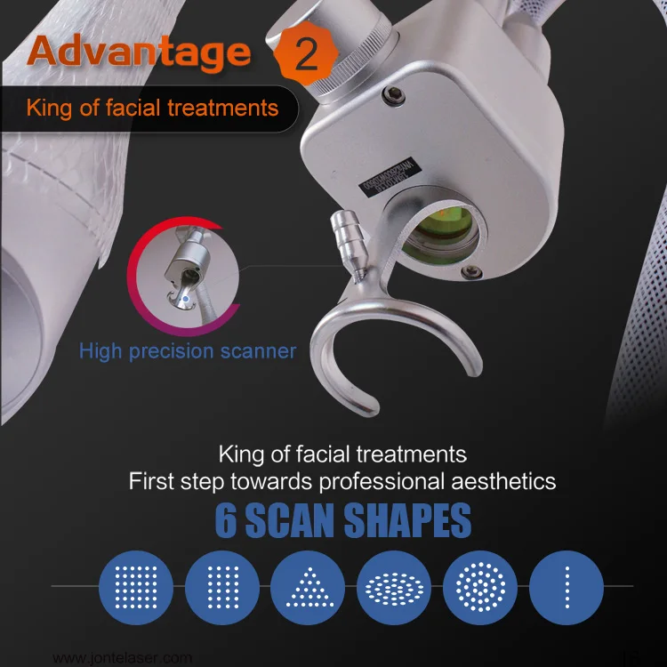 Medical Co2 Fractional Laser Skin Rejuvenation Acne Scar Removal Co2 Fractional laser Machine