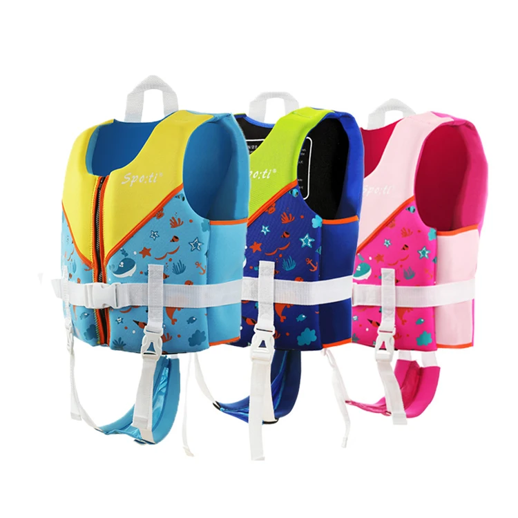 Factory Approval CE Customized Logo Kids Water Sports Life Vest Swim Life Jackets