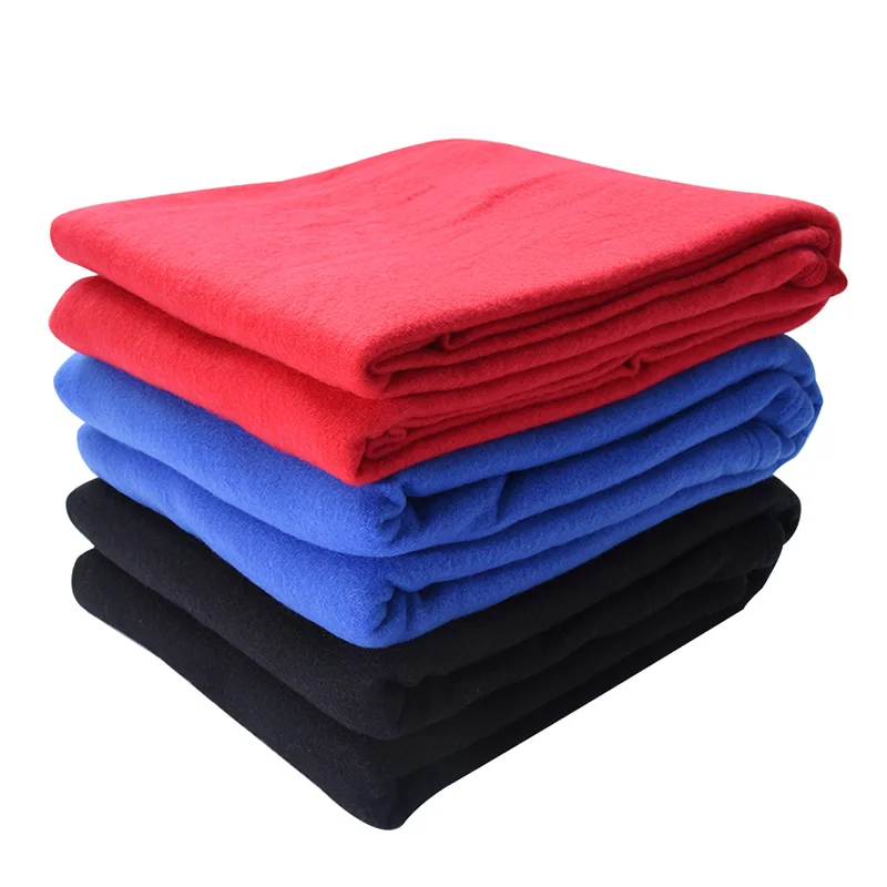 Blankets Fleece Plush Soft Travel Blanket Pillow Airline or Picnic Wholesale Soft Cozy Fleece Blankets