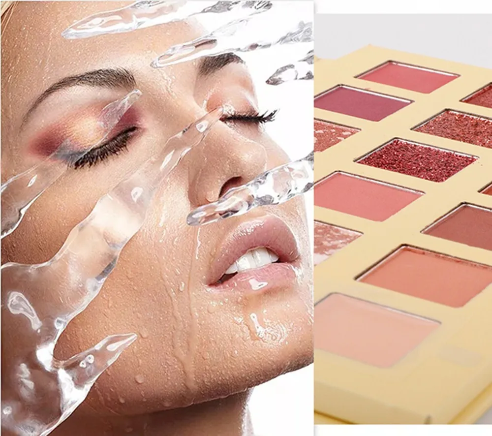 Custom Nude Eye Shadow Make Your Own Brand High Pigment Makeup Eyeshadow Palette