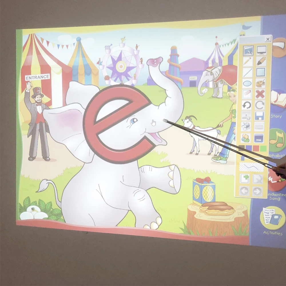 infrared movable smart trace board interactive white boards portable interactive whiteboard for education and office meeting