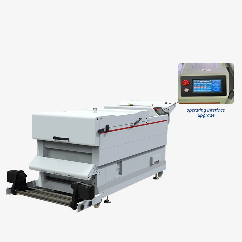QingyiDual I3200 Printheads printer with powder shaker dtf a3 t shirt printer powder shaker dtf printers for tshirt printing