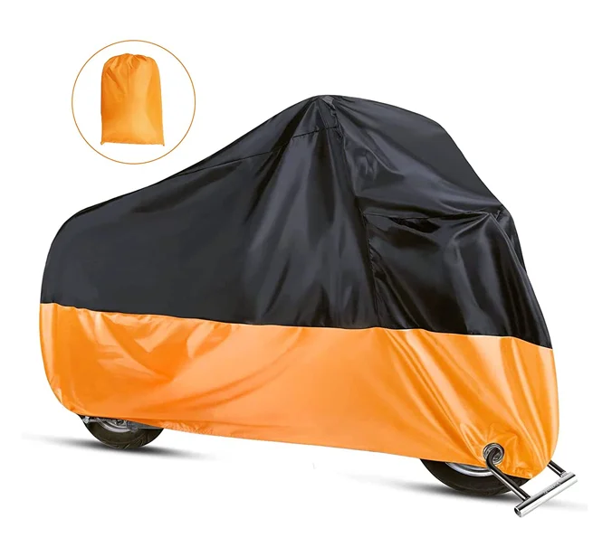 Чехол для мотоцикла, водонепроницаемый, пыленепроницаемый, с отверстиями для замков