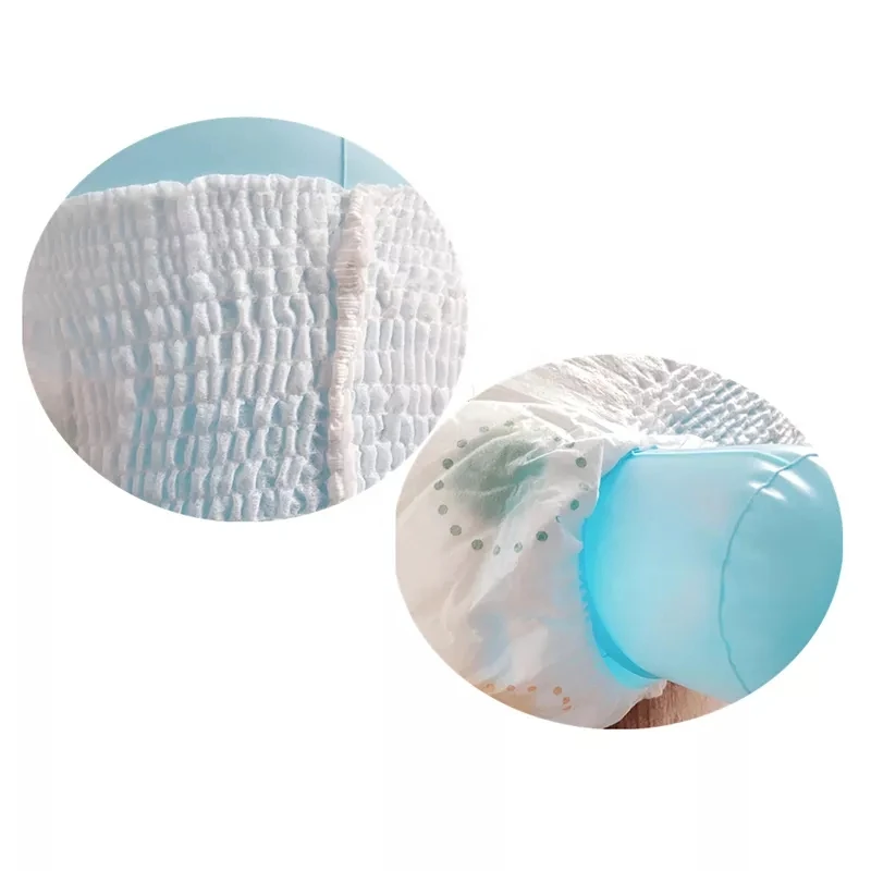 Locks in moisture and prevents leakage Lightweight baby diapers are fit and breathable Waist and legs are elastic cheap price