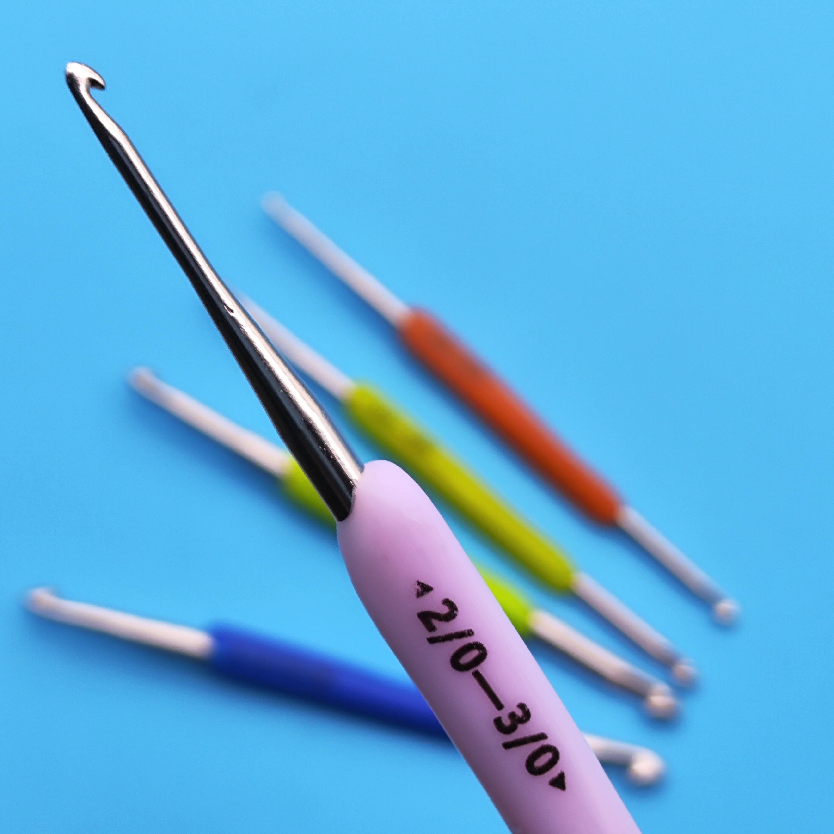 Double head Crochet Hooks Set Knitting Needles Set Stainless Steel Crochet Sewing Needles Tool