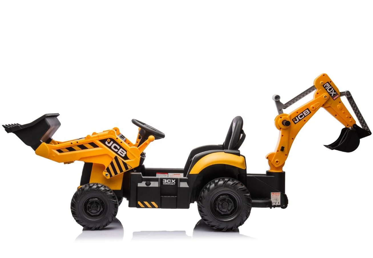 JCB Лицензионная езда на электрическом игрушечном автомобиле детская