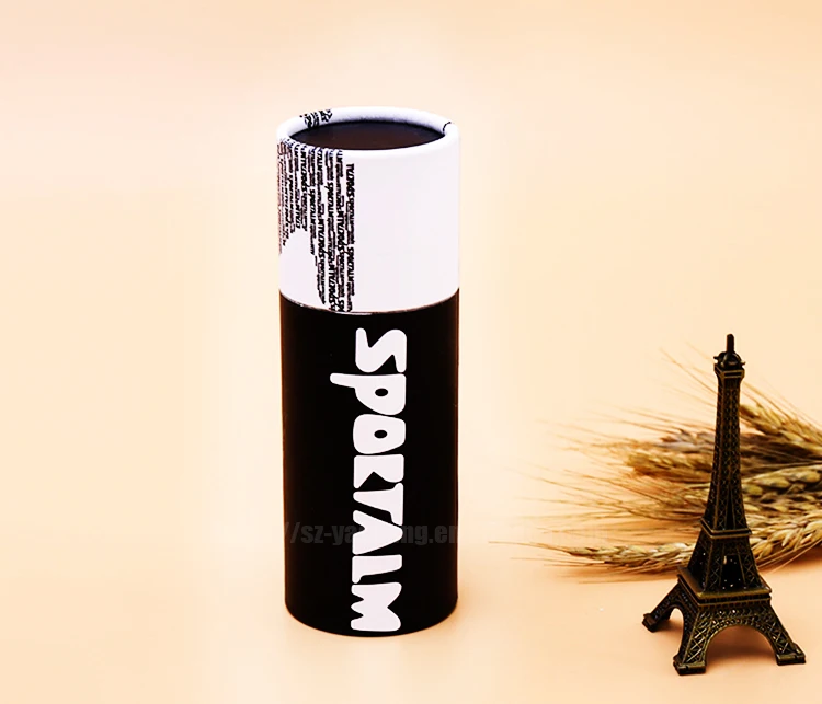 Printing matte gift box for dress mailer for insert candles with rigid hat custom round cylinder box