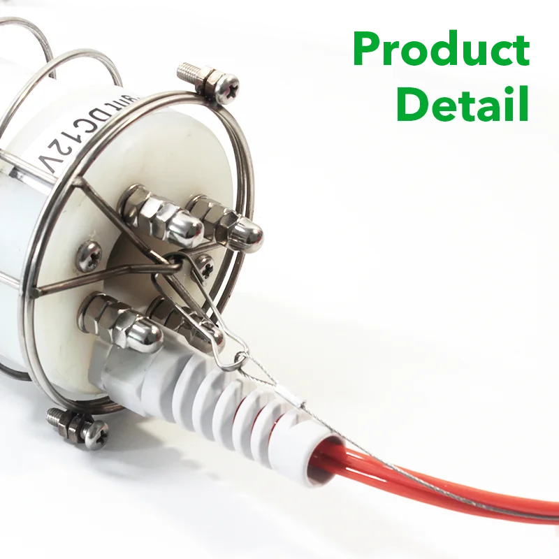 Commercial fishing lights New Deep Drop Green Underwater LED Fishing Lamp fish Lure lights