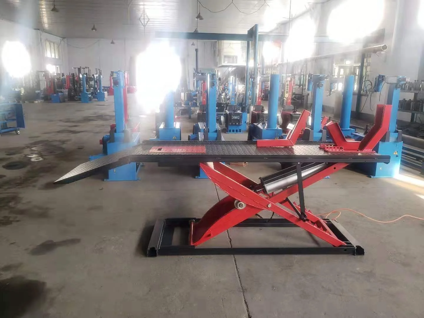 500kg/1100lbs motorcycle lift hydraulic lift