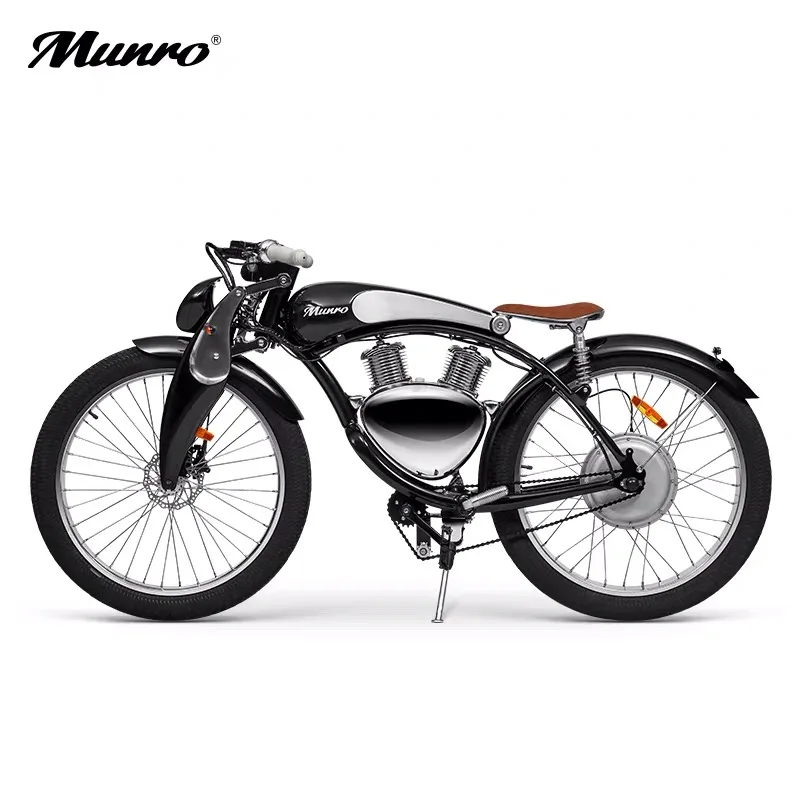 Новый дизайн Европейский электровелосипед Munro 2 0 электрический велосипед с полной подвеской винтажный смарт-велосипед для итальянской