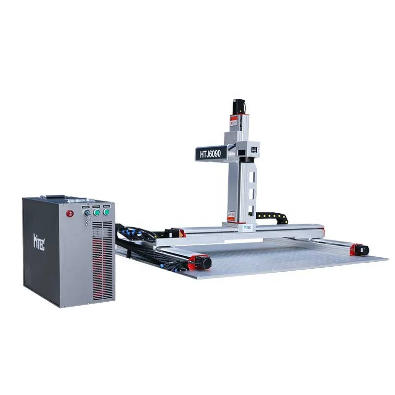 600*900mm Gantry laser  XY Moving marking machine for large format metal nameplate elevator aluminum stainless steel engraving
