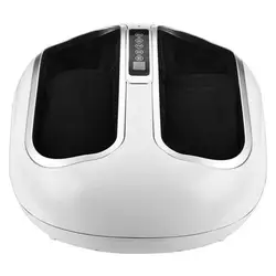 Foot massager with heating and application remote control to relieve foot pain and plantar fasciitis