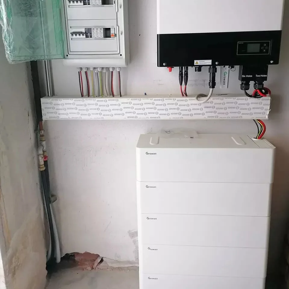 Growatt Lithium Solar Battery AXE 5.0L Modular Battery 5kWh to 400kWh 15 years warranty High voltage