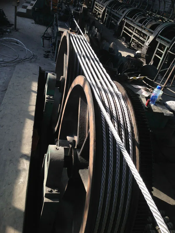 EN 12385-4 Flexible steel wire rope 7X19 6x19+FC (IWRC)  For Sling / Marine / Architectural / Oil & Gas