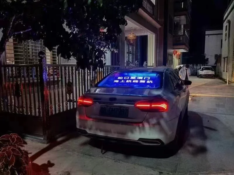 Indoor Led Display Screen Car Led Display