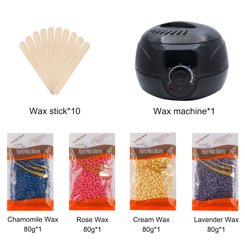 
Smart wax machine Non-stick pan wax heater for bee pearl hair removal paraffin hot hard depilatory 