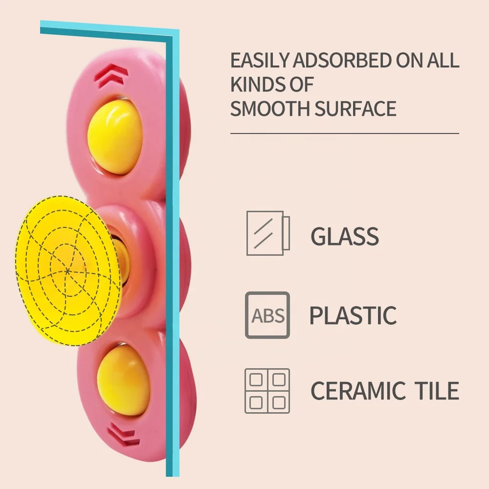Hot Selling Suction Cup Spinner Toys Baby Fidget Spinner Toy Spinning Toys for Toddlers