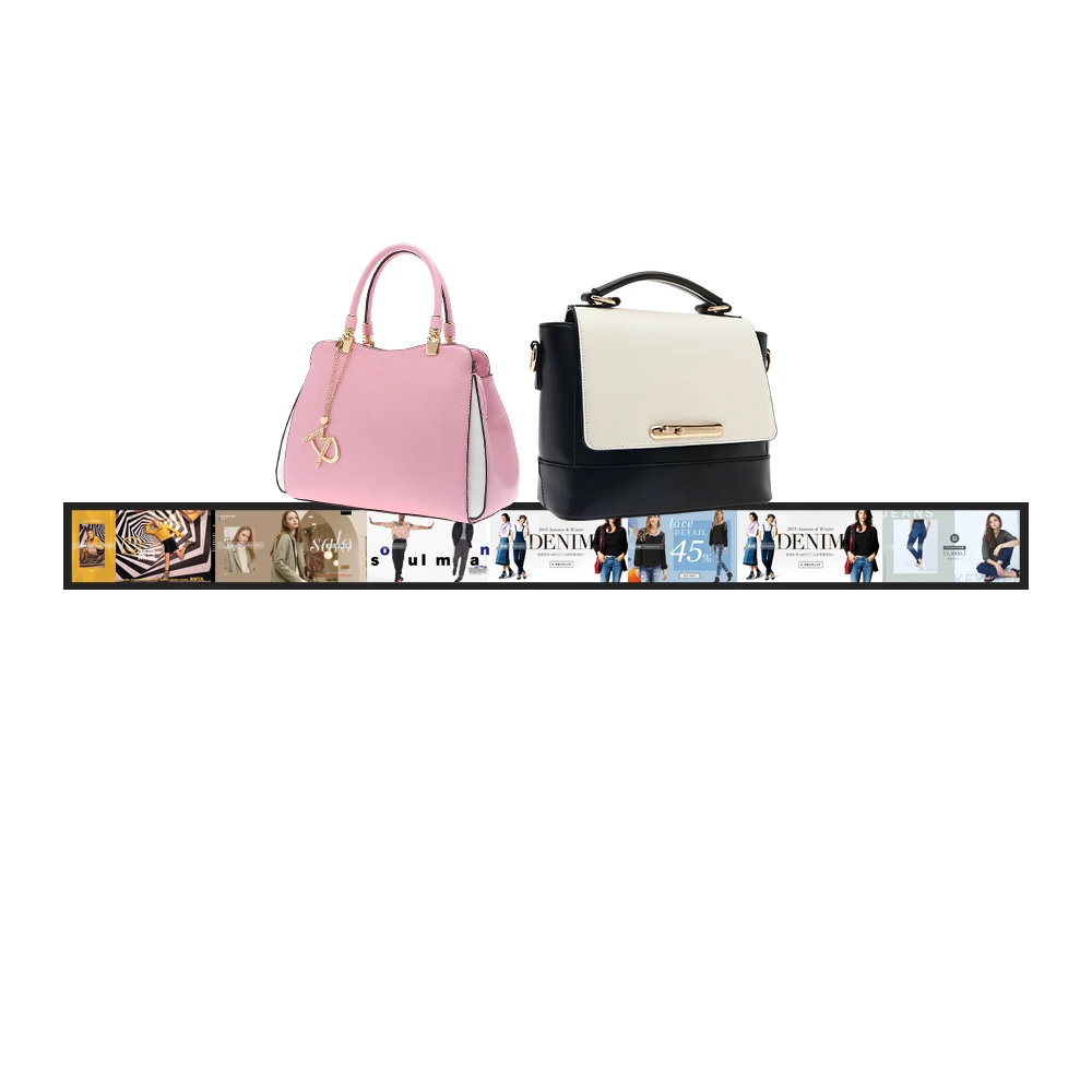 47.1 Inch Shelf Edge Plane Display Screen Advertising Display Machine For Supermarket Shelves