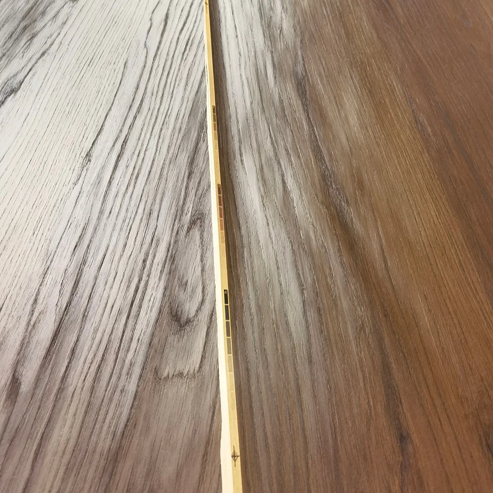 High Quality LVP melamine laminated recon veneer synchronized melamine veneer