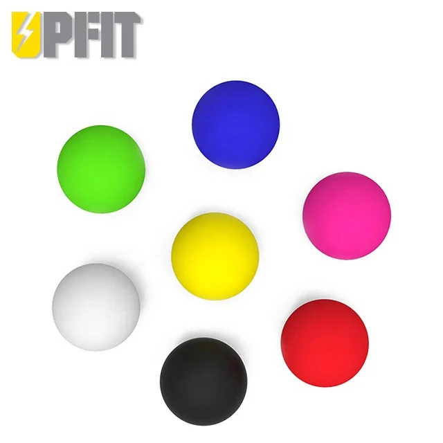 UPFIT Sports Rubber Custom Massage Myofascial Lacrosse Ball  Muscles Back Massager Physical Pherapy Foot