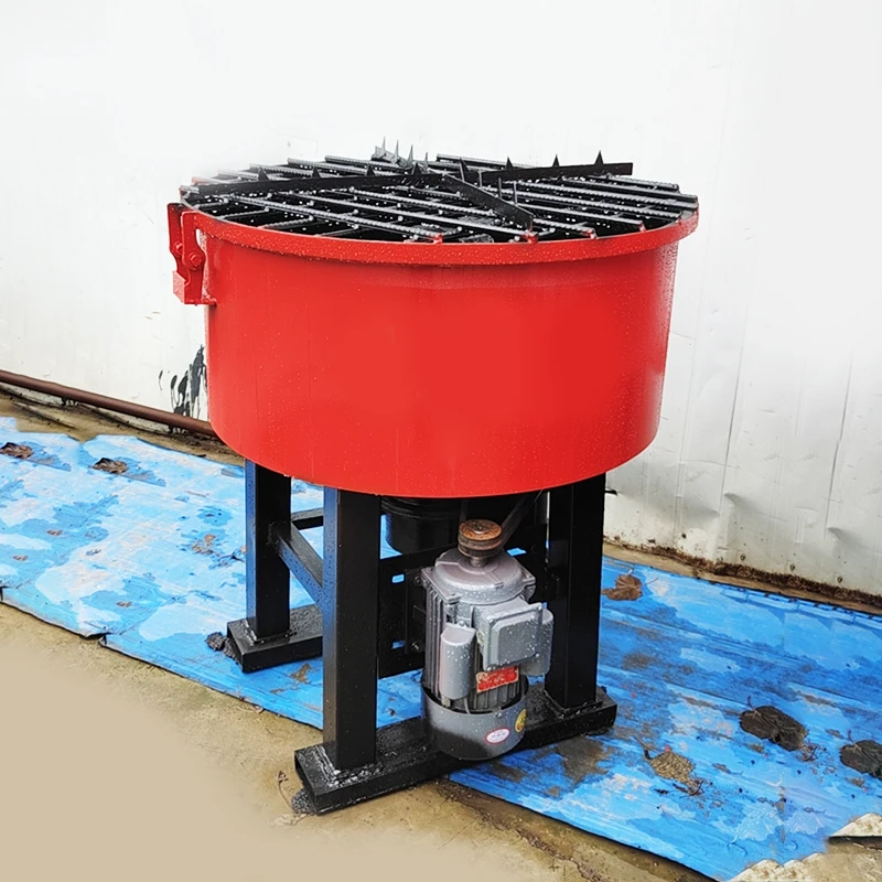 hot cement mixing machine 350 pan mixer hydraulic concrete mixer