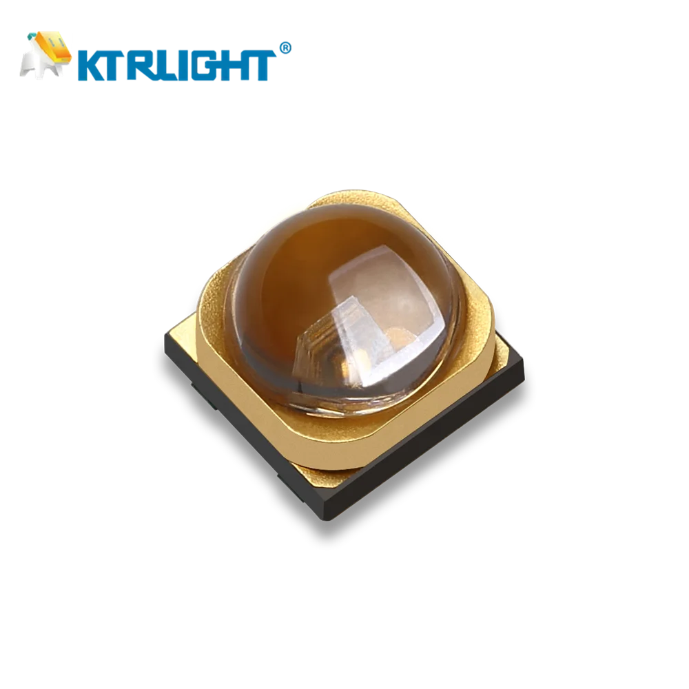 KTRLIGHT 1w 3w UV Led chip 395nm 405nm 3535 UVA SMD LED with dome lens
