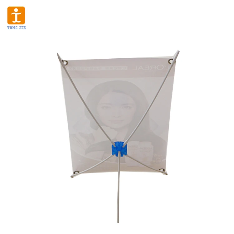 Indoor Desktop A3 A4 Mini Size Aluminum Frame X Stand Display Banner
