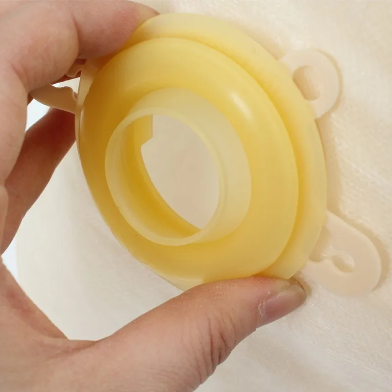 45/57/70mm Wholesale Ostomy Bag With Skin Barrier Ring and Belt For Stoma Care