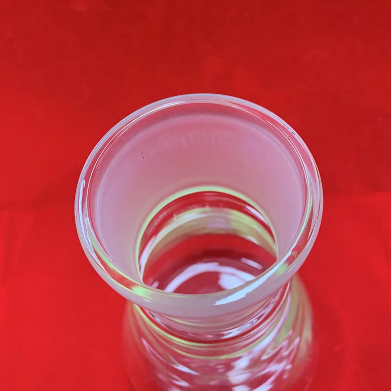  2000 мл Прозрачный Кварцевый заземляющий шарнир Erlenmeyer коническая колба с градиентом