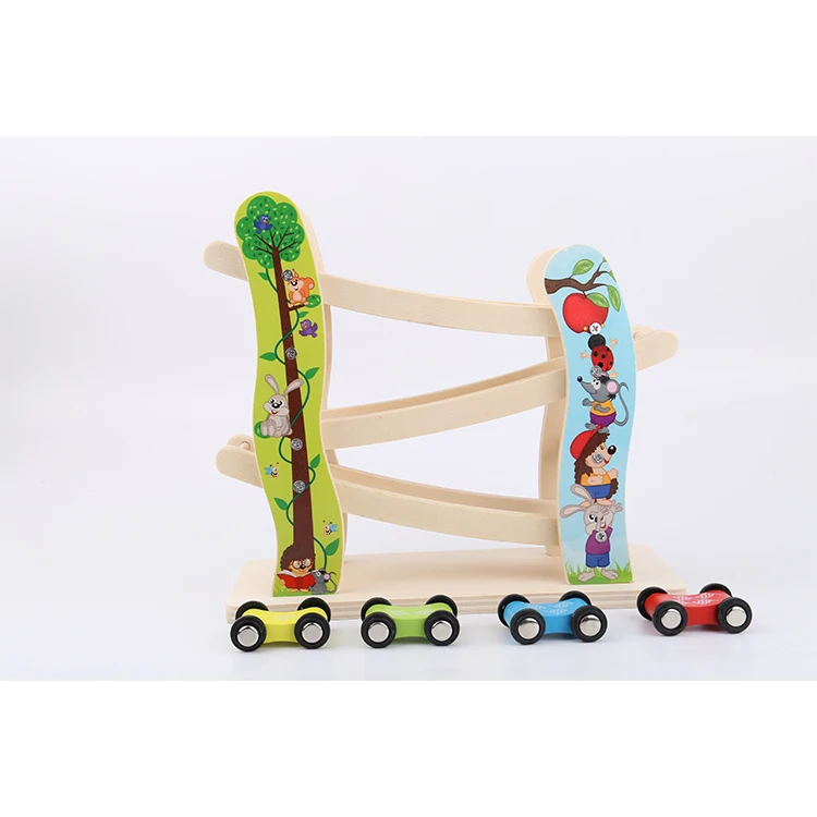 Top Quality New designs Montessori Wooden Toys Educational Toys Kids Puzzle Game Speed car game
