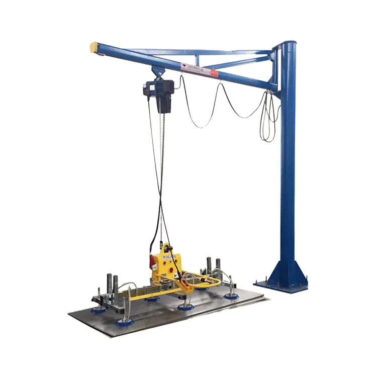 Handling machine for vacuum lifting equipment metal sheet steel