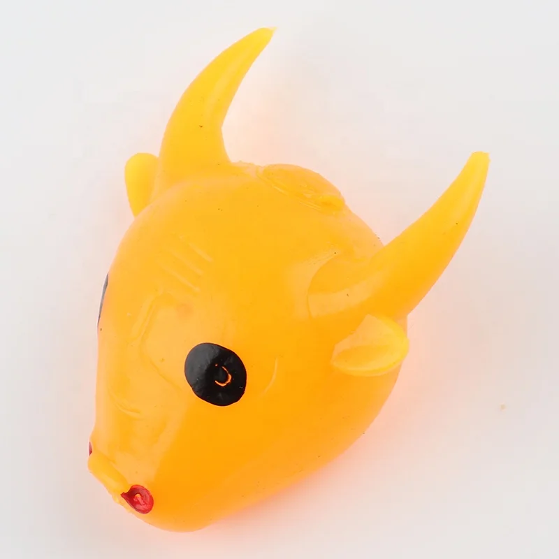 Anti-stress Decompression Splat Ball Vent Toy Smash Various Styles Ox Head Splash Toys stress ball toys for children